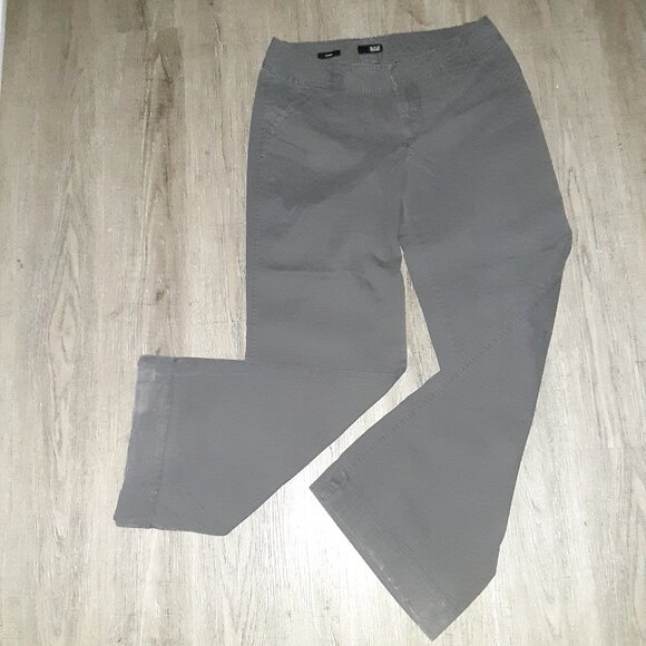 a.n.a. *OD Green, Olive * Cotton Pants * Sz 10 * Flare * Y2K * Low Rise Trouser* - Picture 8 of 8